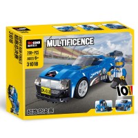 Đồ Chơi Lắp Ghép Xe Ô Tô 10 In 1 Decool- 31018